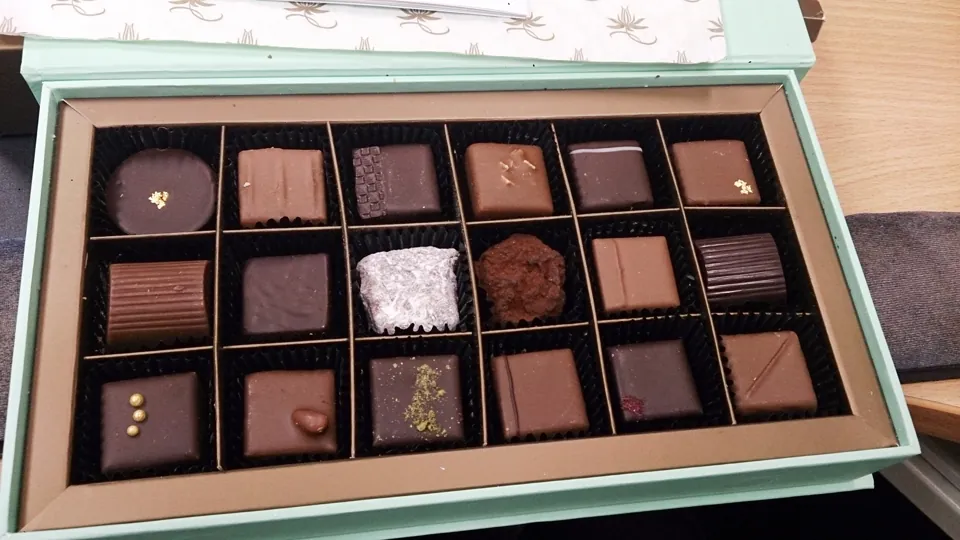 A box of chocolates