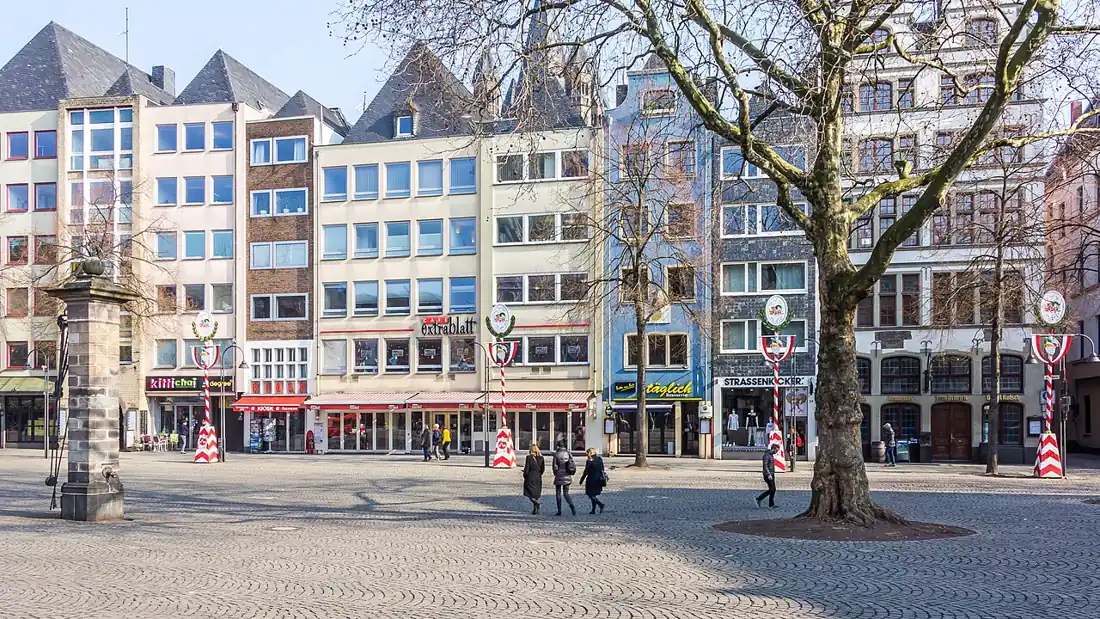 Nearby · buildings on Alter Markt in Cologne