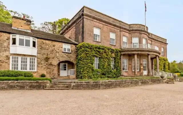 Wood Hall Hotel & Spa historic exterior