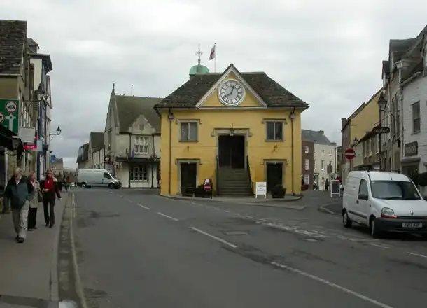 Tetbury Market House; location photograph, not a 2026 event photograph