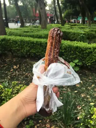 Food type: Churros — illustrative food photograph, not a named venue product
