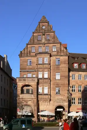 Hotel Deutscher Kaiser on Königstraße in Nuremberg
