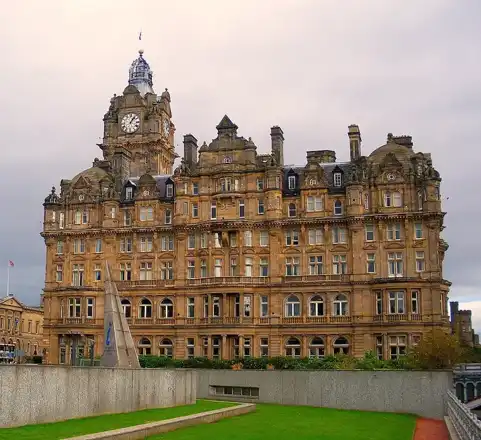 Balmoral Hotel in Edinburgh