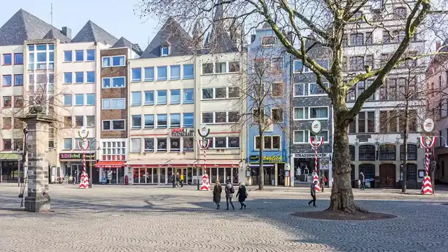 Nearby · buildings on Alter Markt in Cologne