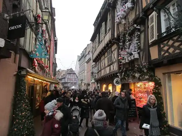 Colmar Christmas market in December 2016