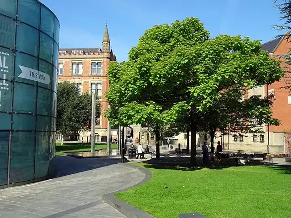 Cathedral Gardens, Manchester - geograph.org.uk - 5081838