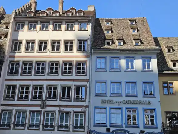 Hôtel Cathédrale exterior in Strasbourg