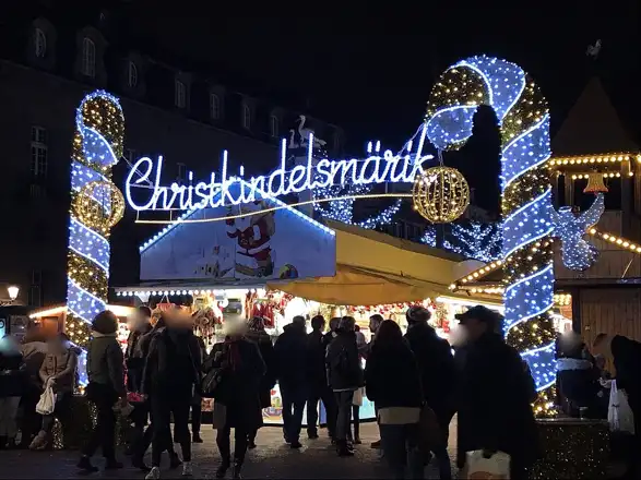 Strasbourg Christmas market in a previous season