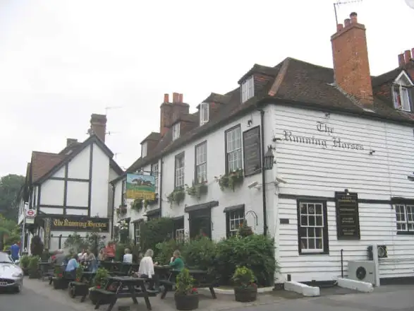 The Running Horses inn in Mickleham