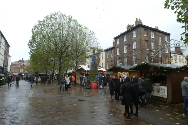 Christmas Market on Parliament Street - geograph.org.uk - 7345930